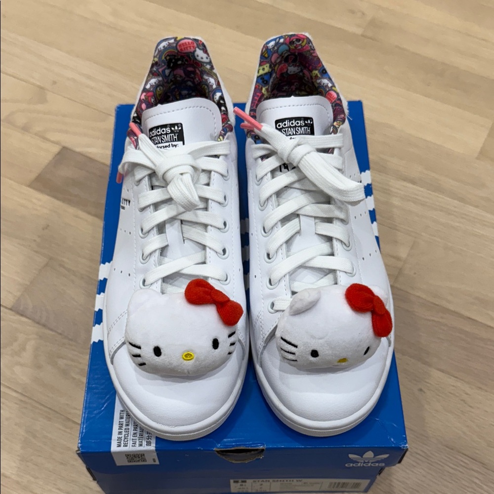 Adidas X hello kitty stan smith 8.5US